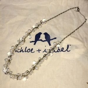 Chloe + Isabel Jewelry - Chloe+Isabel Pearl + Crystal Drops Long Necklace Chloe + Isabel Jewelry - Chloe+Isabel Pearl + Crystal Drops Long Necklace